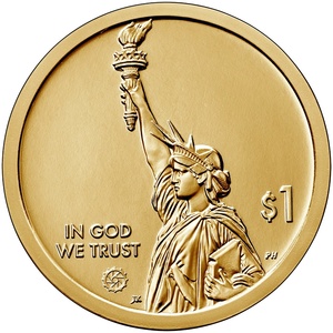 2021 1-dollar - D - Virginia obverse